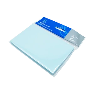 Jegyzettömb öntapadó, 76x127mm, 80lap, Bluering® , pasztellkék