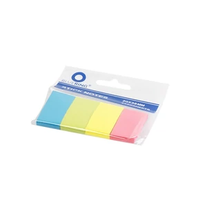 Jelölőcímke 20x38 mm, 4x50 lap, papír, Bluering