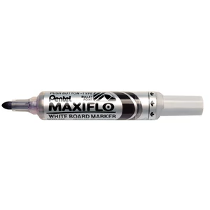 Táblamarker 2,5mm, kerek hegyű, Pentel Maxiflo lila 