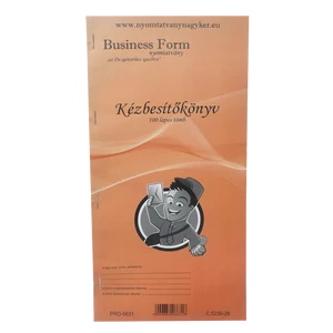 Kézbesítő könyv 100lapos 130x297mm, C.5230-29