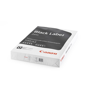 Másolópapír A3, 80g, Canon Black Label Zero 500ív/csomag, 