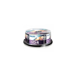DVD-R cake box 25 db/doboz Philips