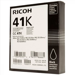 Ricoh GC41 tintapatron black ORIGINAL 2,5K