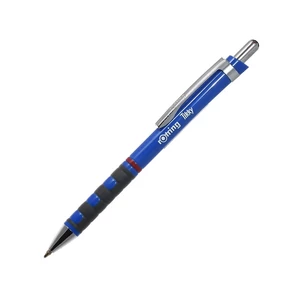 Rotring Tikky III golyóstoll kék testtel és kék írásszínnel