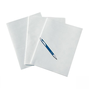 Rovatolt papír A3, 20ív/csomag, A4, méretre hajtva Bluering® franciakockás