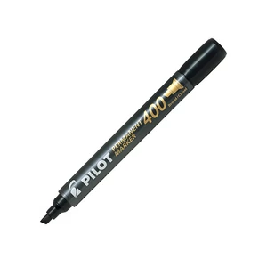 Pilot 400 Large fekete permanent marker vágott hegy 1,5–4 mm