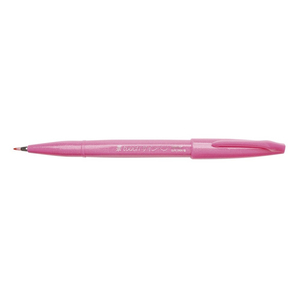 Ecsettoll, kalligrafikus hajlékony hegyű, Pentel SES15C-P pink