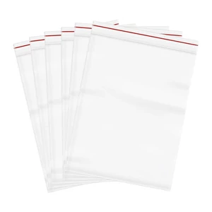 Simítózáras tasak 4x6cm Bluering® – 100 darabos csomag, zárható műanyag tasak rendszerezéshez