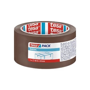 Tesa Basic csomagolószalag barna színben, 50 mm x 66 m