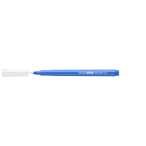 Rostirón, tűfilc vízbázisú, 0,5mm, kerek test, Tinten Pen Ico kék