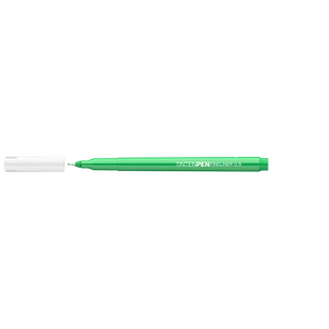 Rostirón, tűfilc vízbázisú, 0,5mm, kerek test, Tinten Pen Ico zöld
