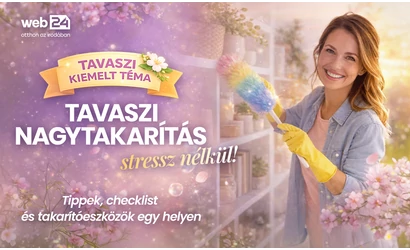 Tavaszi nagytakarítás stressz nélkül: tippek, checklist és takarítóeszközök egy helyen