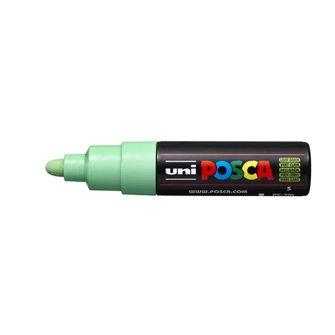 Dekormarker 4,5-5,5mm, Uni-Posca PC-7M világoszöld