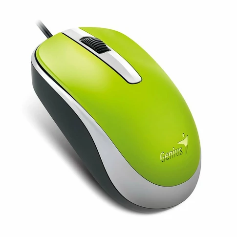 Egér optikai vezetékes DX-120 Genius zöld
