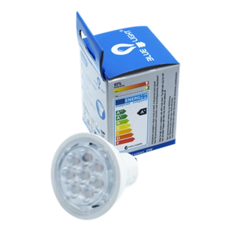 LED 6W GU10 4000K 470 lm Blue Light
