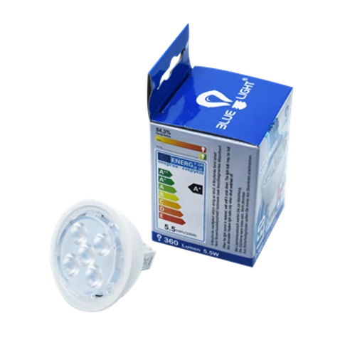 Led 5,5W MR16 4000k 360lm Blue Light