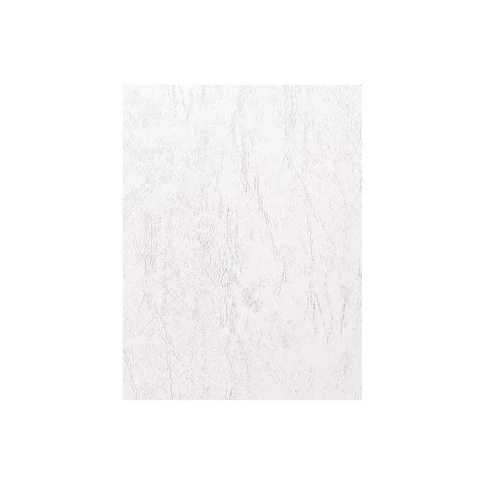 Hátlap, A4, 250 g. matt bőrhatású 100 db/csomag, Fornax, fehér