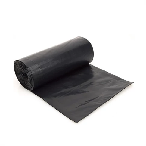 135 literes fekete szemeteszsák, 70×110 cm, 10 db/tekercs
