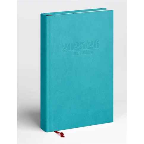 Tanári határidőnapló A5, műbőr 150mmx210mm, fehér lapokkal laguna 2026/2027 Realsystem