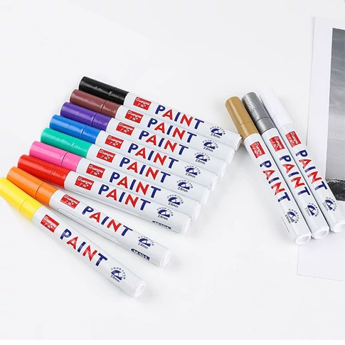 Lakkmarker 2-3 mm, kerek, narancs, King Garl