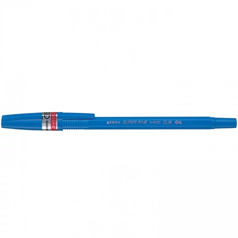 Zebra H-8000 golyóstoll 0,5 mm kék tinta, kupakos, extra finom íráskép