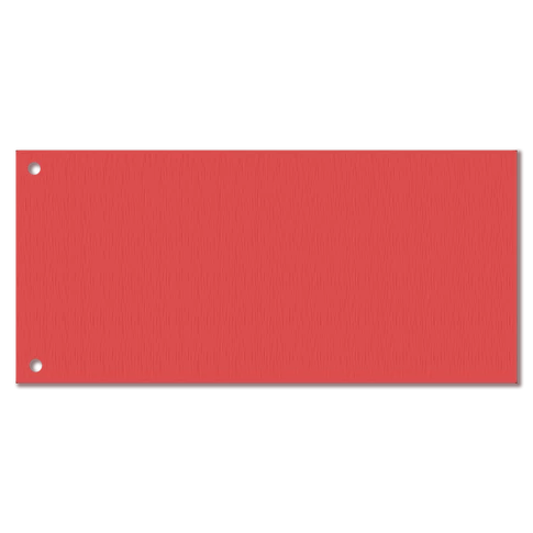 Elválasztócsík, karton 190g. 10,5x24cm, 100 db/csomag, Bluering® piros