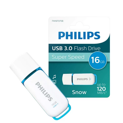 Pendrive USB 3.0  16GB Snow Edition PHILIPS fehér-kék