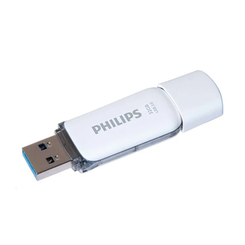 Philips Snow Edition pendrive, USB 3.0, 32 GB, fehér-szürke kivitel – gyors és stílusos adatmentéshez