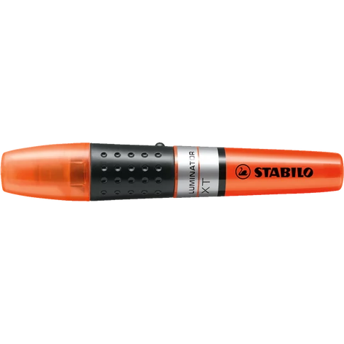 Szövegkiemelő 2-5mm, hengeres test Stabilo Luminator narancs