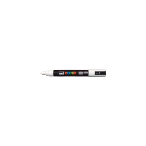 Dekormarker 1,8-2,5mm, Uni Posca PC-5M fehér