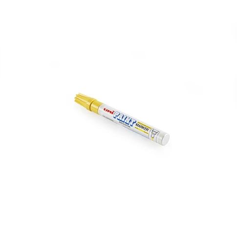 Sárga Uni PX-20 lakkmarker 2-3 mm-es heggyel