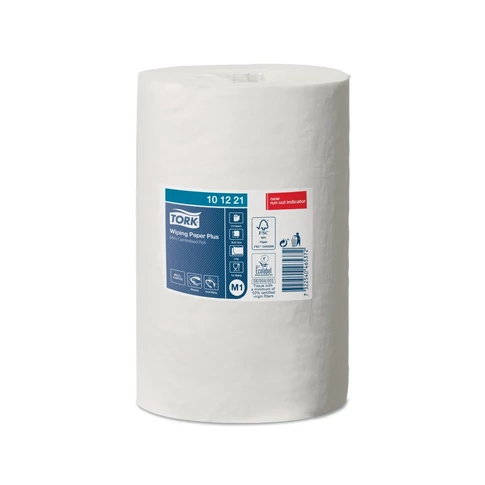 Professzionális Tork M1 kéztörlő 2 rétegű kivitelben – éttermekbe, irodákba, műhelyekbe ajánlott, 74,9 méteres tekercs
