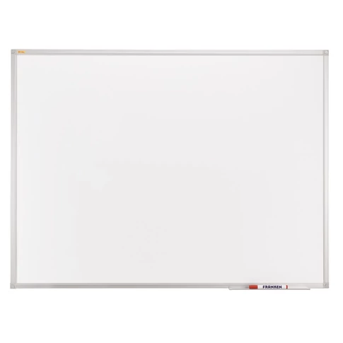 Fehértábla mágneses alukeretes, zománcozott 120x240cm, ValueLine Franken