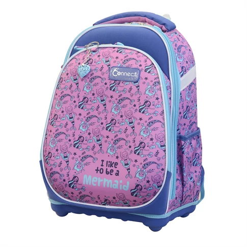 Iskolatáska anatómiai Connect 2021 Hableány lila türkiz