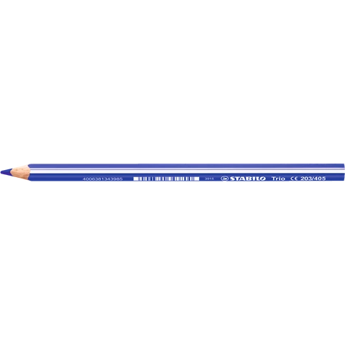 Színes ceruza vastag háromszögletű STABILO TRIO 203/405 kék