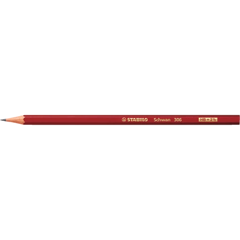 STABILO Schwan 306 HB ceruza hatszögletű kivitelben – tiszta, jól kontrollálható vonal rajzoláshoz és tanuláshoz