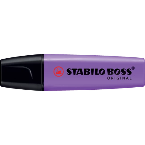 Szövegkiemelő 2-5mm, vágott hegyű, STABILO Boss original lila