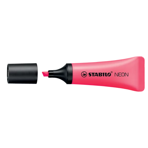 Szövegkiemelő 2-5mm, Stabilo Neon 72/56 pink