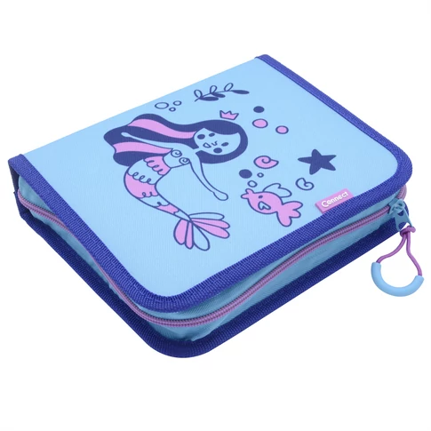 Tolltartó töltött szögletes 2 emeletes Connect 2021 Hableány lila türkiz