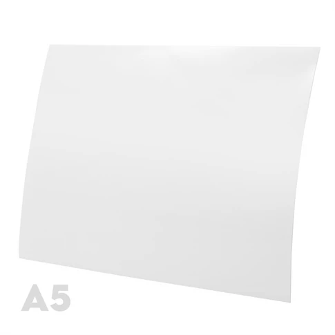 Füzetalátét A5, műanyag Bluering