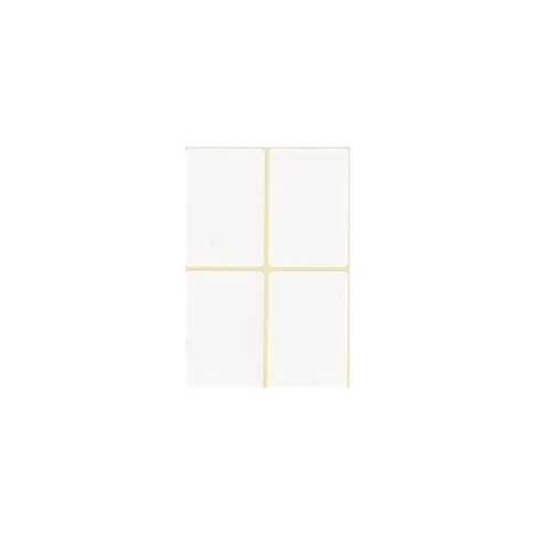 Etikett címke, 38x58mm, 15 lap, 4 címke/lap