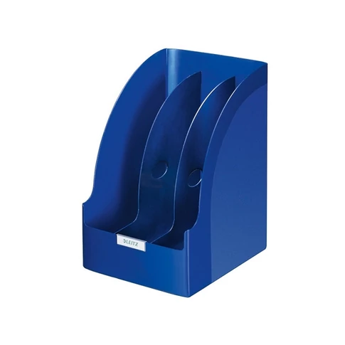 Leitz Plus Jumbo kék műanyag iratpapucs 205 mm belső szélességgel, elválasztókkal