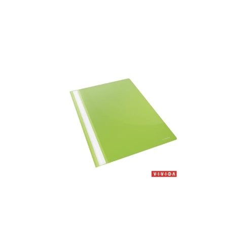 Esselte Standard Vivida A4 gyorsfűző zöld – polipropilén műanyag irattartó, irodai és iskolai dokumentumkezeléshez