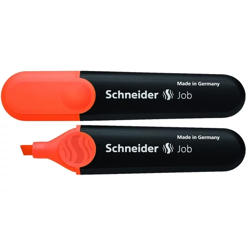 Schneider Job 150 szövegkiemelő – 1–5 mm – narancssárga – precíz aláhúzáshoz és széles kiemeléshez