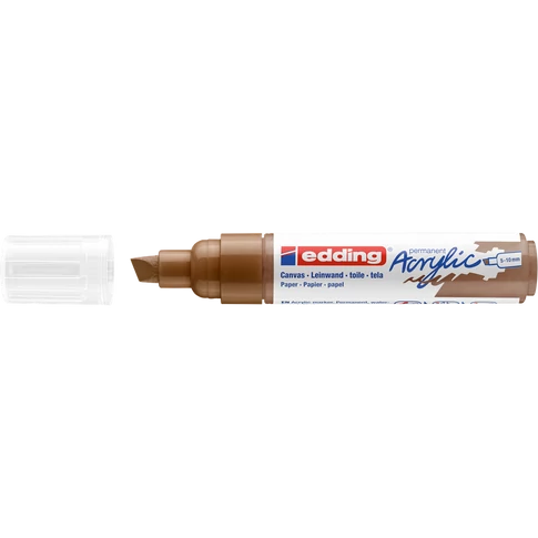 Akril marker 5-10mm, Edding 5000 pasztell mogyoró