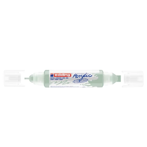 Akril marker 2-3mm, és 5-10mm, 3D kétvégű Edding 5400 menta