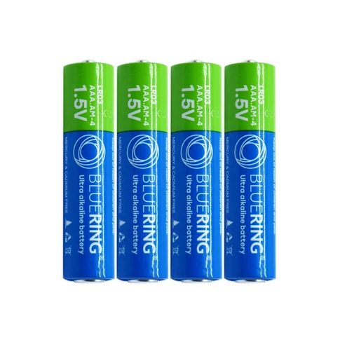 Elem AAA mikro ceruza LR03 tartós alkáli zsugorfóliás Bluering® 4db/csomag