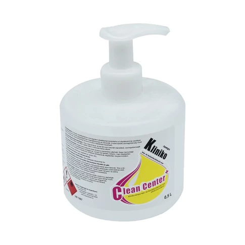 Kéz- és bőr- és felületfertőtlenítő pumpás 500 ml Kliniko-Tempo_Clean Center