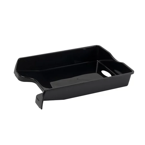 fekete Bluering műanyag irattálca 355x255x60 mm méretben