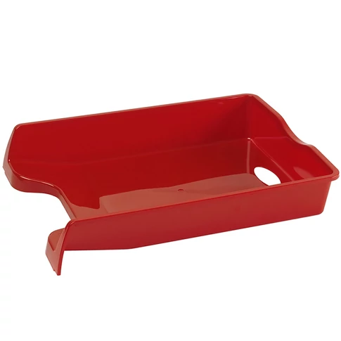 Asztali irodai iratrendező piros színben – 60 mm magas, 355 mm hosszú Bluering modell